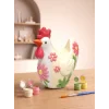 Tavuk Figürlü Taş Boyama Hobi Seti