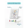 Unicorn Prenses Boyama Tuvali – Şövalesiz Boya Seti 20x20