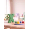 X Harfi Taş Boyama Hobi Seti