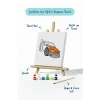 Yarış Arabası Boyama Tuvali – Şövaleli Boya Seti 20x20