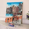 Sayılarla Boyama Seti 40 x 50 cm Tuval Şasesine Gerili Amsterdam
