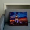 Sayılarla Boyama Seti 40 x 50 cm Tuval Şasesine Gerili Galata Kulesi