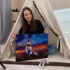 Sayılarla Boyama Seti 40 x 50 cm Tuval Şasesine Gerili Galata Kulesi