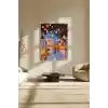 Sayılarla Boyama Seti 40 x 50 cm Tuval Şasesine Gerili Akşam Manzarası