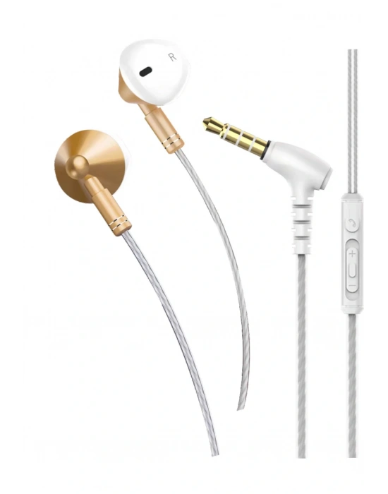 SW-S122L JACK KABLOLU KULAKLIK GOLD