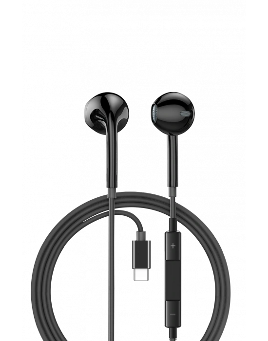 SW-S6SC TYPE-C KABLOLU KULAKLIK BLACK