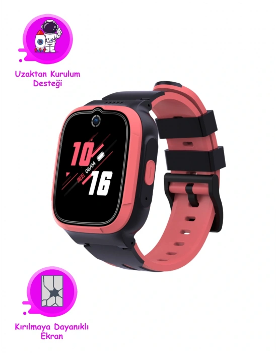 SWORD 4G GPS SW-KIDS 101 PINK AKILLI Çocuk Saati