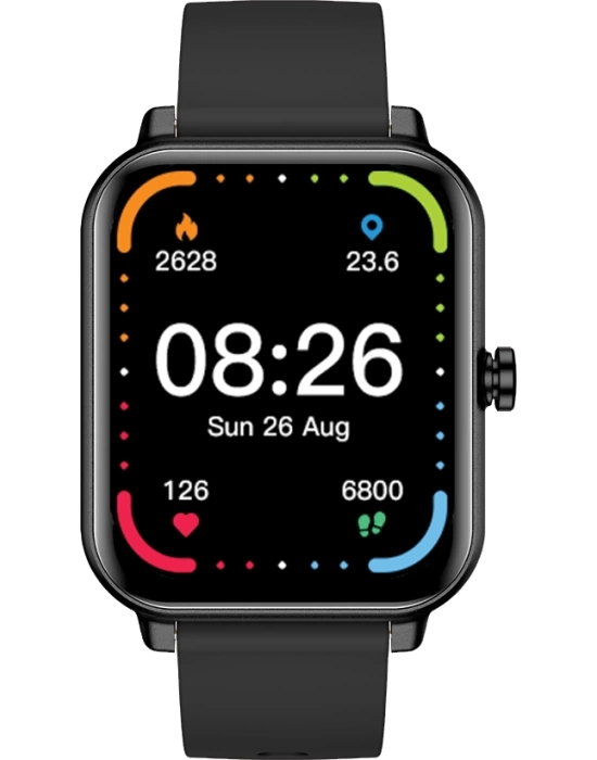 SWORD AKILLI SAAT SW21V SMART BRACELET BLACK
