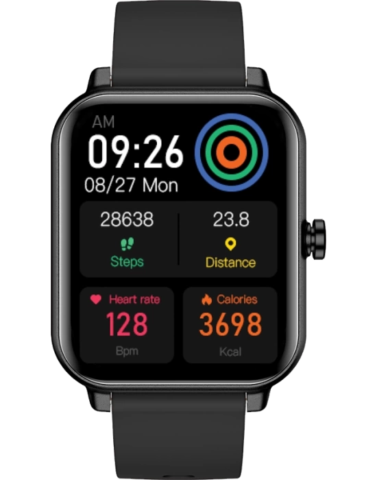 SWORD AKILLI SAAT SW21V SMART BRACELET BLACK