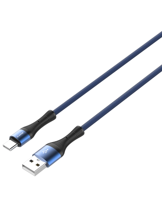 SWORD KABLO SW-C111 TYPE-C 2.4A 1 M BLUE