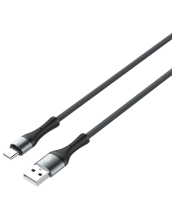 SWORD KABLO SW-C111 TYPE-C 2.4A 1 M GRAY
