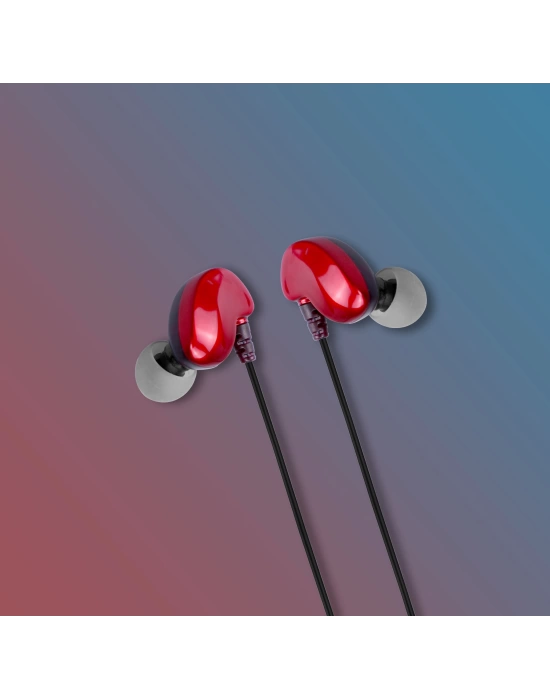 SWORD KULAKLIK KABLOLU SW-S24I RED