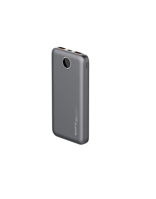 SWORD POWERBANK SW-10F53 FAST CHARGE 10000 MA GRAY