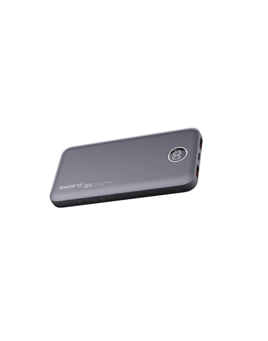 SWORD POWERBANK SW-10F53 FAST CHARGE 10000 MA GRAY