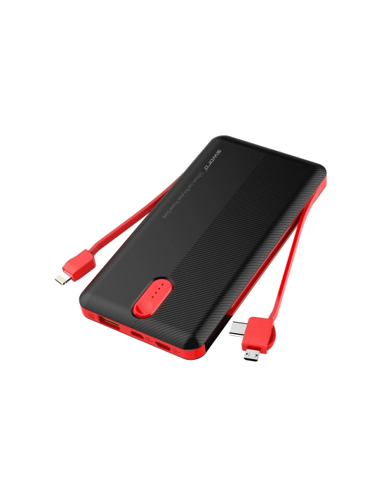 SWORD POWERBANK SW-10PO3 TRIPLE 10000 MA BLACK&RED