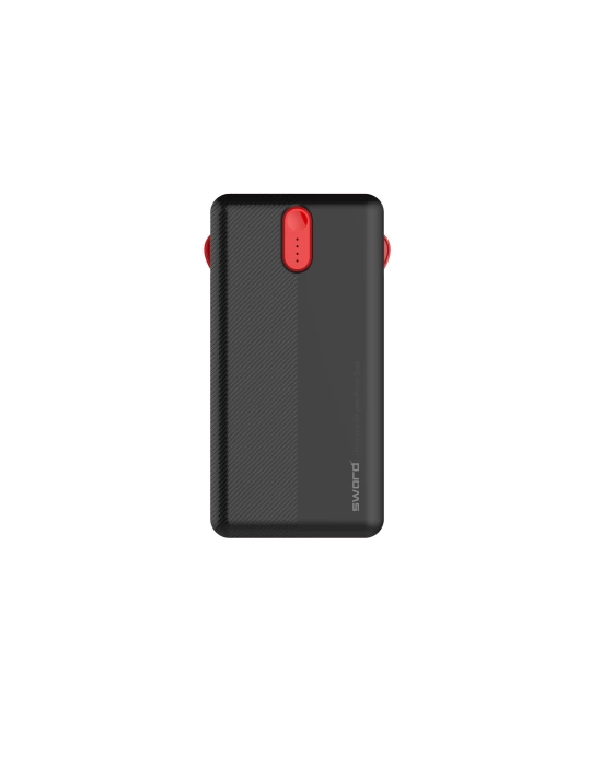 SWORD POWERBANK SW-10PO3 TRIPLE 10000 MA BLACK&RED