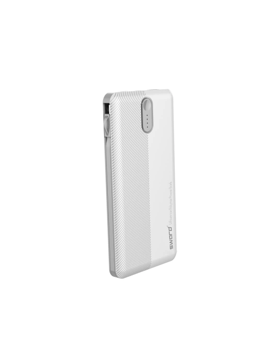 SWORD POWERBANK SW-10PO3 TRIPLE 10000 MA WHİTE&GREY