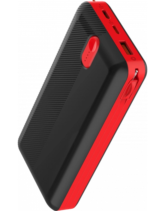 SWORD POWERBANK SW-20PO3 22,5W KABLOLU 20000 MAH POWERBANK BLACK&RED