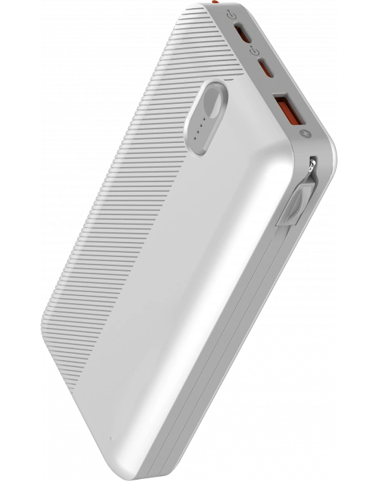 SWORD POWERBANK SW-20PO3 22,5W KABLOLU 20000 MAH POWERBANK WHITE&GRAY