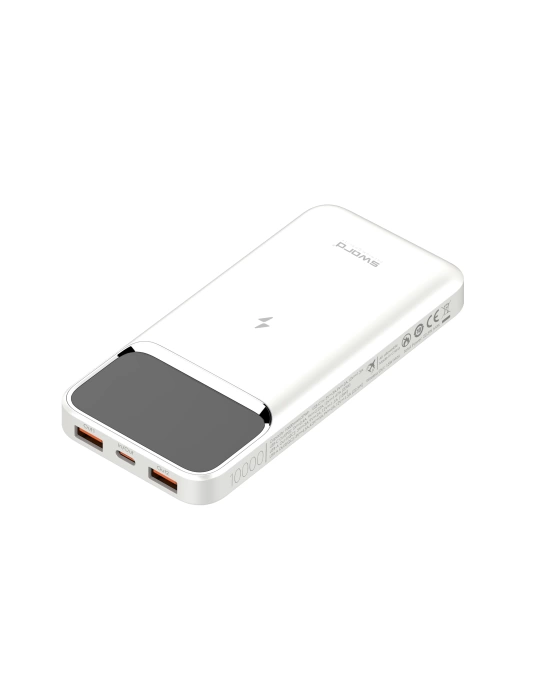 SWORD POWERBANK WİRELESS 10000 MA WQ11 WHITE