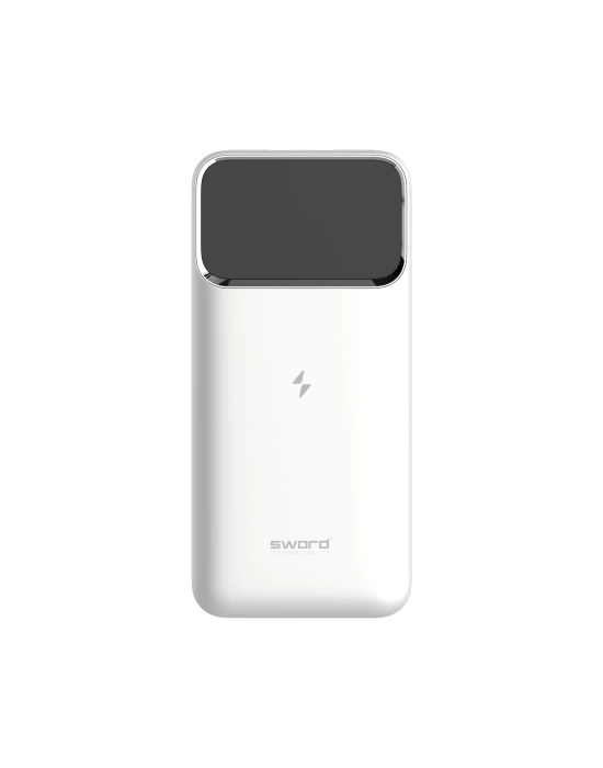 SWORD POWERBANK WİRELESS 10000 MA WQ11 WHITE