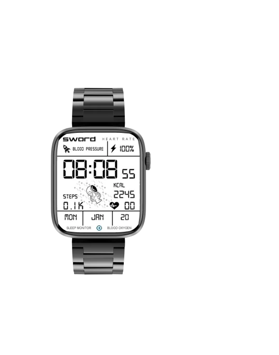 SWORD SMART WATCH GIA 2 SW-GIA102 BLACK