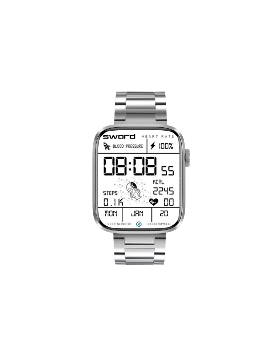 SWORD SMART WATCH GIA 2 SW-GIA102 SILVER
