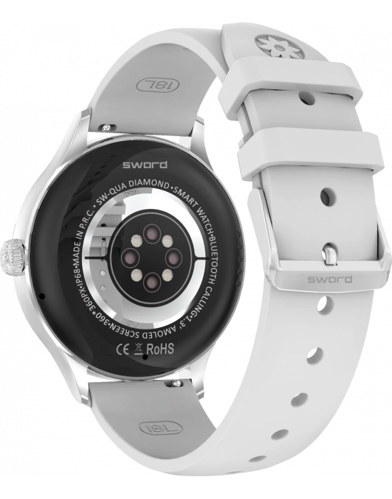 SWORD SMART WATCH SW-QUA DIAMOND SILVER