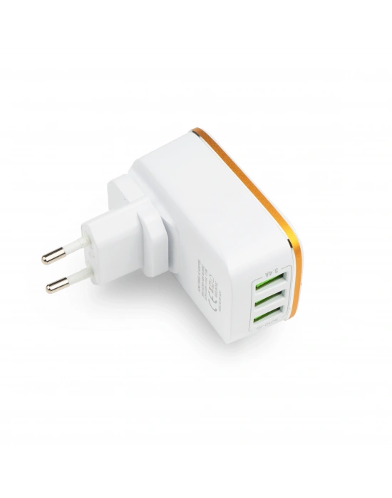 SWORD SW-3U34 3 USB-A ÇIKIŞLI ŞARJ BAŞLIĞI