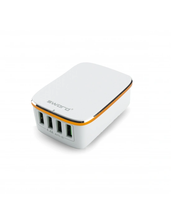 SWORD SW-4U44  4 USB-A ÇIKIŞLI ŞARJ BAŞLIĞI