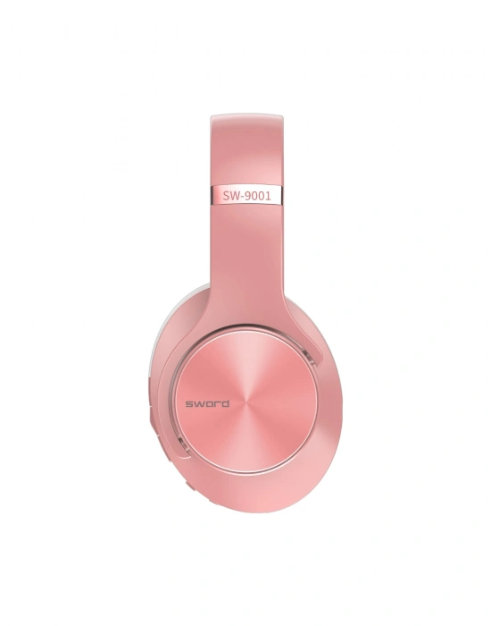 SWORD SW-9001 BLUETOOTH HOPARLÖR - TEPE KULAKLIK PINK