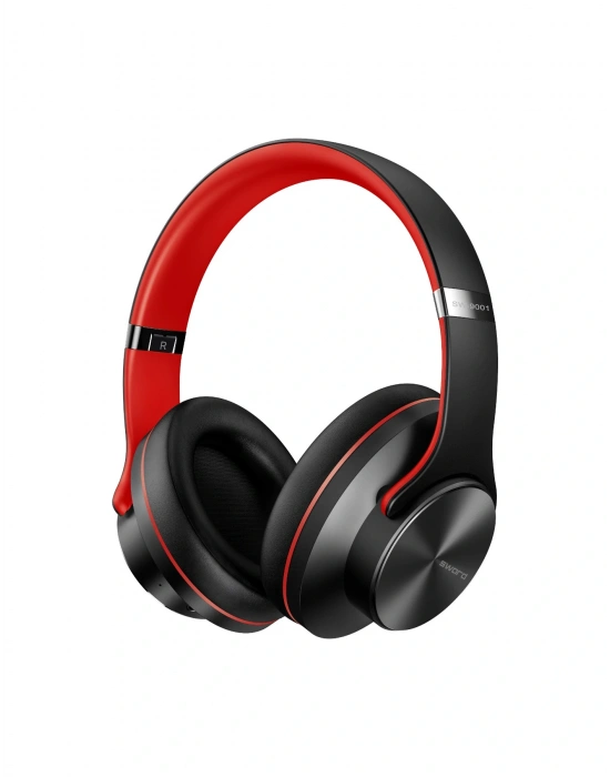 SWORD SW-9001 BLUETOOTH HOPARLÖR - TEPE KULAKLIK RED