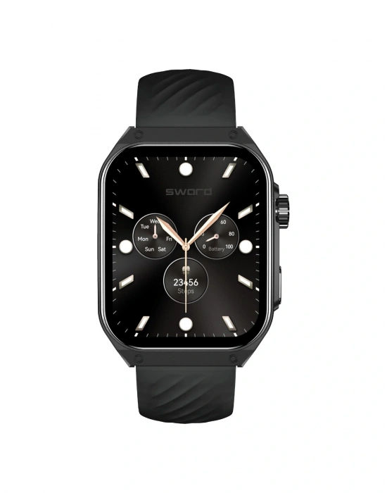 SWORD SW-GIA CURVE BLACK Akıllı Saat
