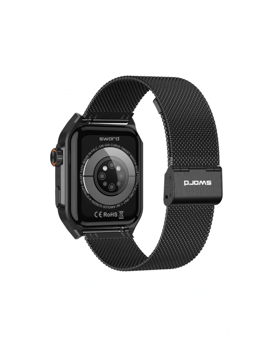 SWORD SW-GIA CURVE BLACK Akıllı Saat