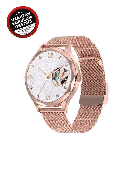 SWORD SW-QUA DIAMOND GOLD Akıllı Saat