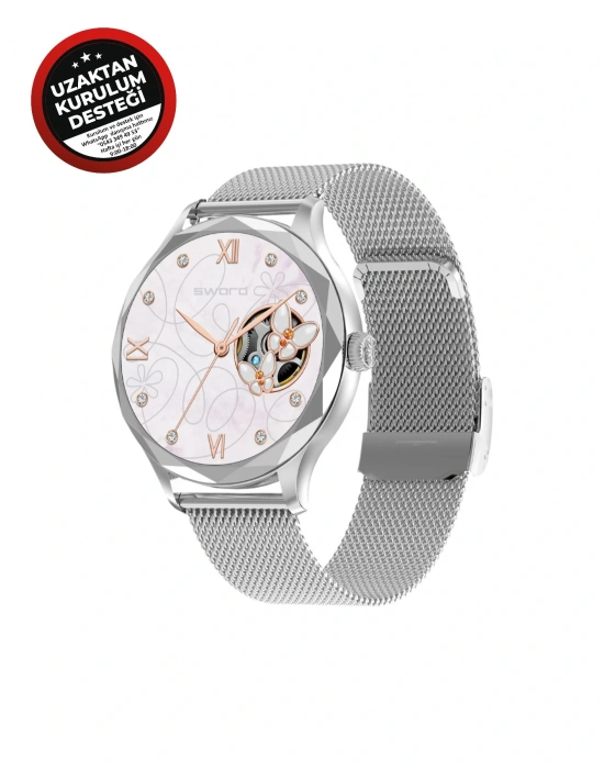 SWORD SW-QUA DIAMOND SILVER Akıllı Saat