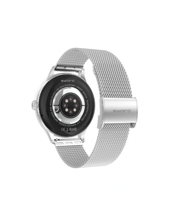 SWORD SW-QUA DIAMOND SILVER Akıllı Saat
