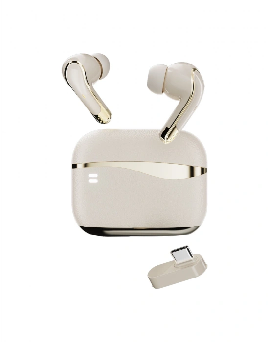 SWORD SW-RS90 PRO UNETRE 2.4G DONGLE ANC ENC TWS BLUETOOTH KULAKLIK GOLD
