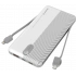 SWORD POWERBANK SW-10F40 22,5W HIZLI ŞARJ KABLOLU 10000 MAH POWERBANK ROSE