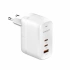 SWORD SW-2026C GAN 65W PD HIZLI ŞARJ ALETİ 2 USB-C+USB-A WHITE
