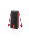 SWORD POWERBANK SW-20PO3 TRIPLE 20000 MAH BLACK&RED