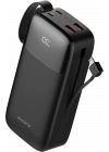 SWORD POWERBANK SW-30PO3 22,5W HIZLI ŞARJ KABLOLU 30000 MAH POWERBANK BLACK