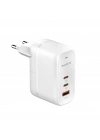 SWORD SW-2026C GAN 65W PD HIZLI ŞARJ ALETİ 2 USB-C+USB-A WHITE
