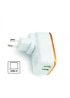 SWORD SW-2U24 2 USB-A ÇIKIŞLI, MICRO KABLOLU ŞARJ SETİ