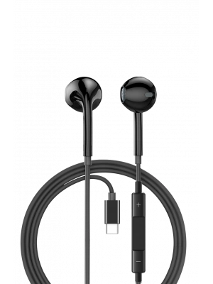 SW-S6SC TYPE-C KABLOLU KULAKLIK BLACK