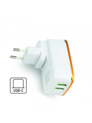 SWORD SW-2U24 2 USB-A ÇIKIŞLI, LIGNTNING KABLOLU ŞARJ SETİ