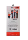 SWORD KABLO SW-3IN1M 3 ÇIKIŞLI 1M RED