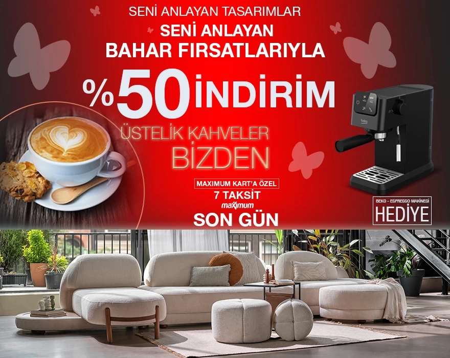 En sevilen Kelebek ürünlerinde özel indirim fırsatlarıyla mobilya ve aksesuar alışverişi yapmanın tam zamanı!