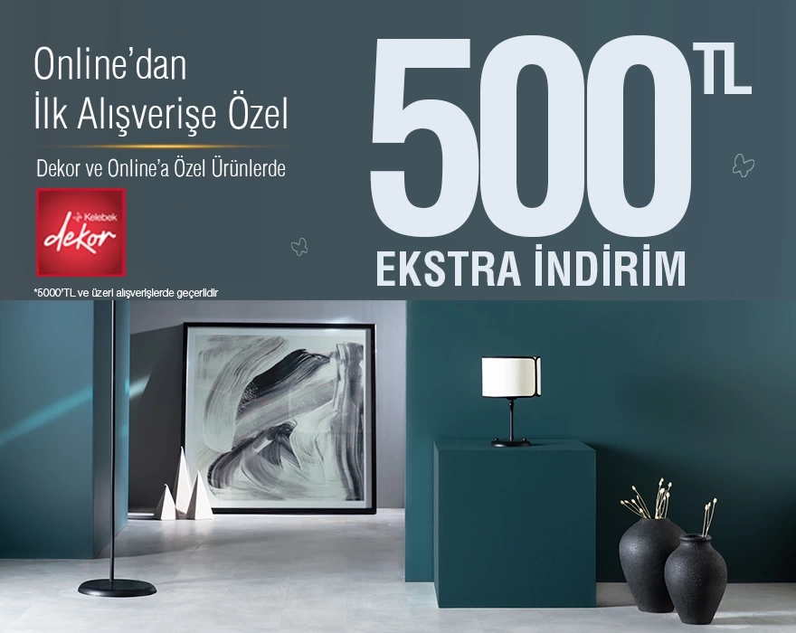 Kelebek.com dan 500 TL Hediye! 🦋 | 30 Haziran