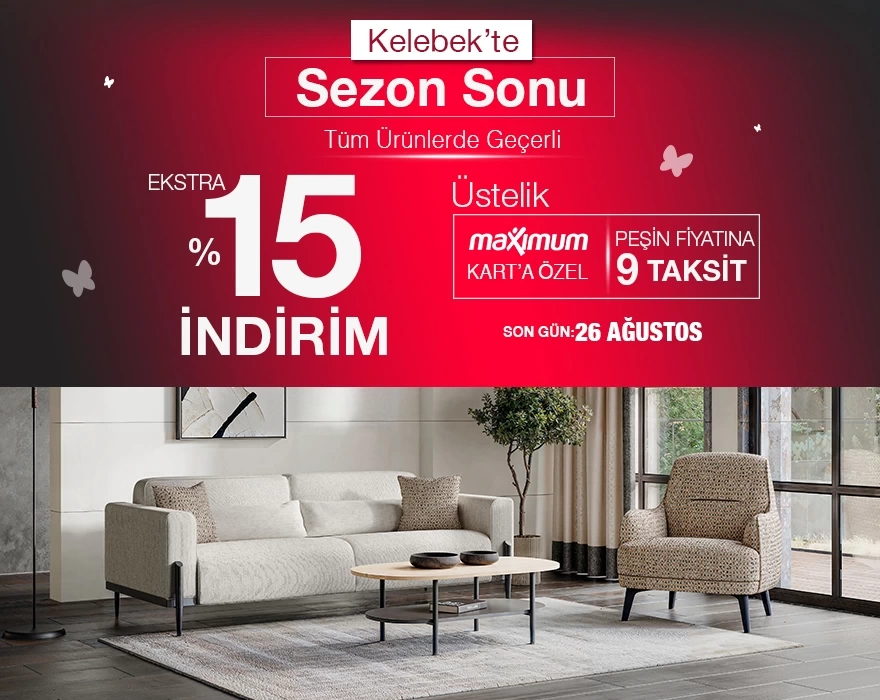 Sezon Sonuna Özel Kelebekten Serinleten Fırsatlar! 🦋✨ | 26 Ağustos